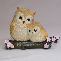 Hamilton Owl Always Love You You&#39;re Such A Hoot Owl Bird Figurine Sweet Owl Bird - £9.74 GBP