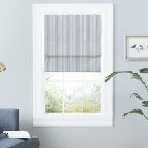 Exclusive Home Ricardo Total Blackout Roman Shade 31&quot;x64&quot; Grey - £42.78 GBP