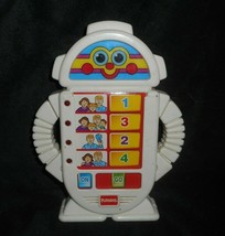 1996 Hand Held Alphie Talking Playskool Robot Hasbro Lights Up Works Talks Toy - $37.05