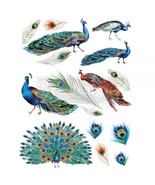 PEACOCK DREAMS REDESIGN WITH PRIMA RUB ON TRANSFER - £23.64 GBP