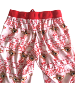 Womens Rudolph the Red Nosed Reindeer Pajama Lounge Pant PJ Christmas S 4-6 - $25.82