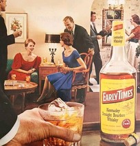 1962 Early Times Kentucky Bourbon Whiskey Advertisement Distillery Liquo... - $19.99