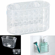 Bath Caddy Shower Bathroom Organizer Suction Cups Storage Basket Soap Holder ! - £15.17 GBP