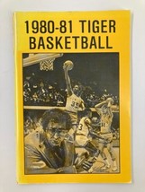 1980-1981 NCAA Basketball Memphis Tigers Official Program - $18.97