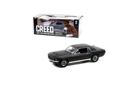 1967 Ford Mustang Coupe Matt Black (Adonis Creed&#39;s) &quot;Creed&quot; (2015) 1/18  by Gree - £65.56 GBP