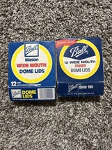 2 BALL 42000 Wide Mouth Dome Lid, Silver - 12 Count Open Box - $10.89