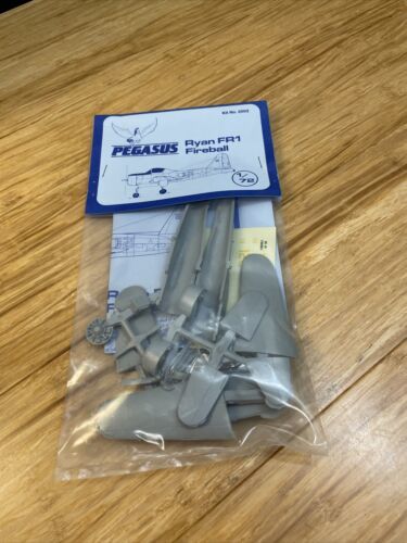 Pegasus 1/72 Scale Kit number 2002 Ryan FR1 Fireball Model Kit KG JD - $19.80