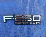 Ford F-250 Super Duty emblem badge decal logo F250 OEM Genuine Original ... - $15.29