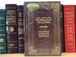 The Complete Sherlock Holmes by Sir Arthur Conan Doyle - leather-bound - sealed - £59.95 GBP
