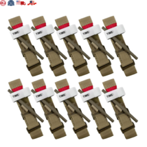  10-Pack Tactical Tourniquets for Emergency First Aid and Hemorrhage Control New - £69.66 GBP