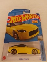 Hot Wheels 2022 #124 Yellow Nissan Z Proto PR5 Factory Fresh Series 05/10 MOC - £7.80 GBP