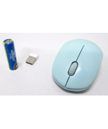 Seenda Wireless Mouse 2.4G Noiseless Mouse with USB Receiver Light Blue - $8.54