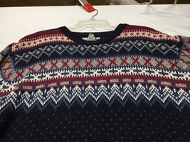 Vintage Steep Lopes Sweater Korea Large 100% Virgin Acrylic Nordic runs ... - $25.69