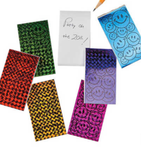 Mini Smile Face Prism Notepads  (72 ct.) - WS9/668 - $11.95