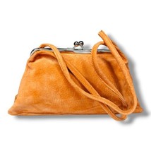 Wilson&#39;s Leather Maxima Brown Suede Small Shoulder Bag Handbag Vintage K... - £23.56 GBP