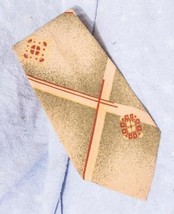 Vintage Polyester Cravate Kaufmann&#39;s Département Magasins Large 4 &quot; Mv - £34.80 GBP