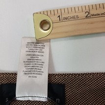 ATTENTION Women's Brown Cotton Rear Zip & Slit Pockets Pencil Skirt Size 10 image 8