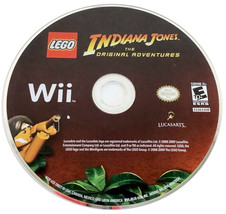LEGO Indiana Jones: The Original Adventures Nintendo Wii Video Game DISC ONLY - £13.19 GBP