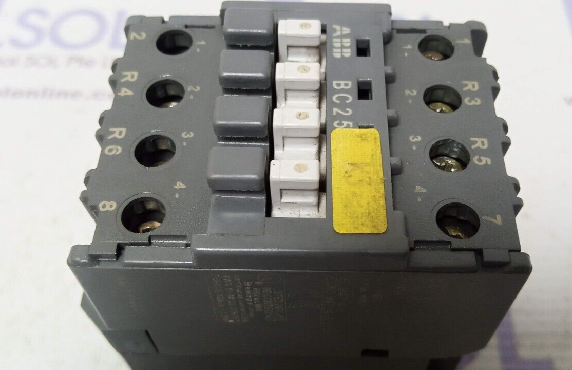 ABB BC25-30-10 3-Pole Contactor 24VDC 45A BC253010 W/ RD7/250 Surge Supp... - $92.22