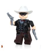 LEGO Minifigure: Lone Ranger with 2 Silver Revolvers (2013 Version) - $27.72