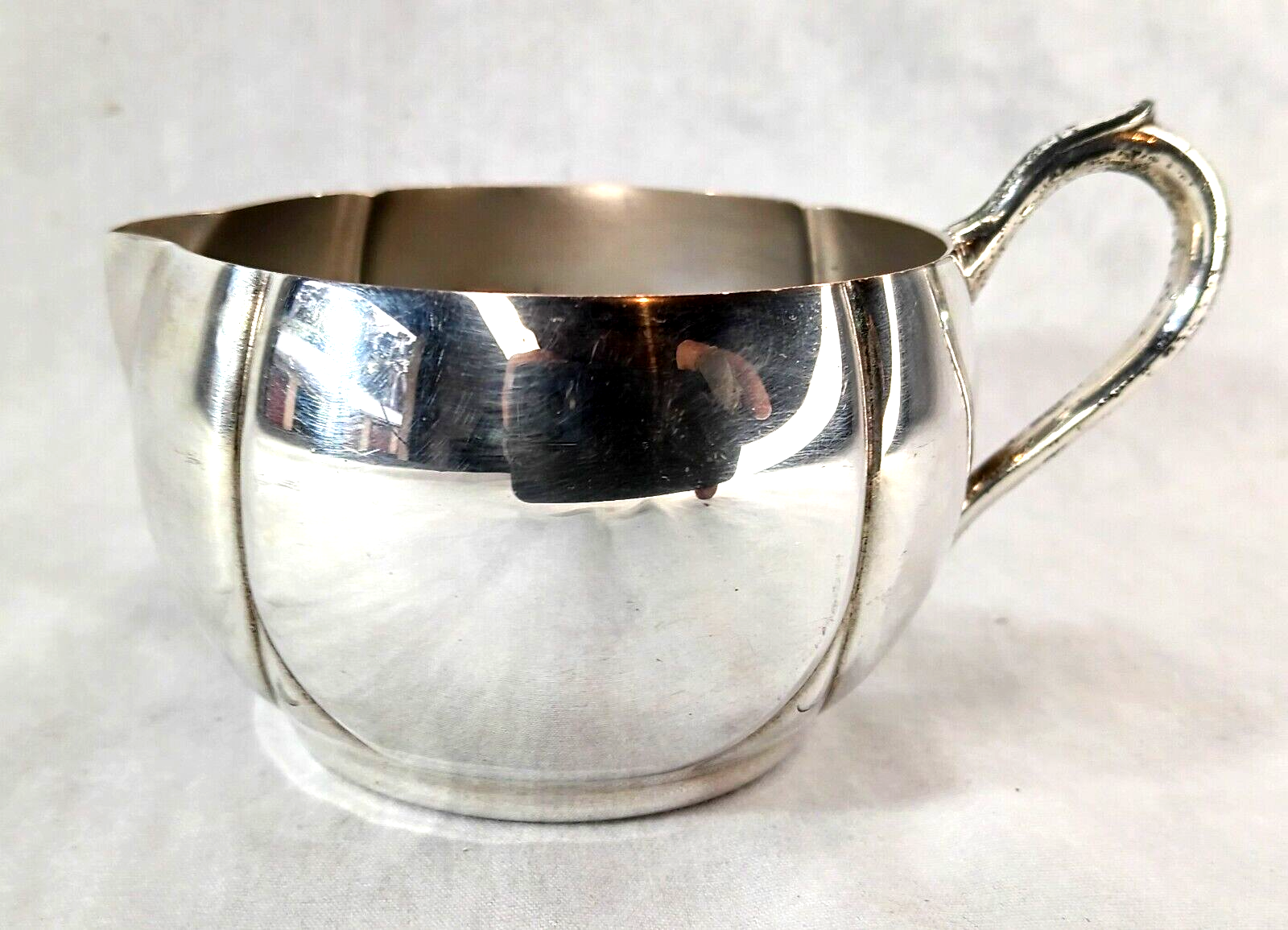 Primary image for Vintage World Silver on Copper  Creamer POLISHED, Mint Condition 