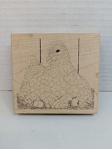 Stampa Rosa 2002 House Mouse &quot;Feather Bed&quot; Wood Rubber Stamp #492 DOM April - £89.68 GBP