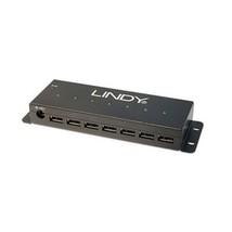 LINDY USB Hub - 7 Port Industrial USB 2.0 Hub Metal  - $261.00