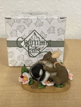 NEW Charming Tails by Fitz and Floyd Sleepy Blossoms 99/273 KG JD - $276.85 MXN