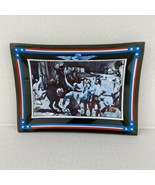 The Midnight Ride of Paul Revere by Charles Hoffbauer Glass Plate - £14.60 GBP