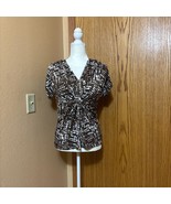 Covington NWT Ladies PS Empire waist style top, short sleeves - $374.73 MXN