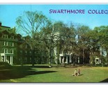 Swarthmore College Swarthmore Pennsylvania UNP Chrome Postcard N20 - £2.30 GBP