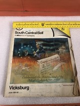 VTG VICKSBURG MISSISSIPPI 1991 TELEPHONE DIRECTORY PHONE BOOK SOUTH CENT... - $23.76