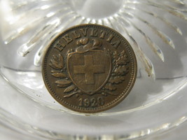 (FC-120) 1920 Switzerland: 2 Rappen - $50.00