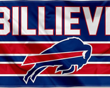 Buffalo Bills 3x5 ft Flag Banner NFL Football Polyester Billieve - £12.48 GBP