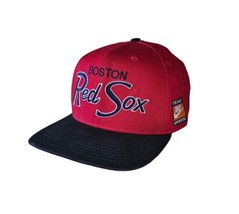 Team Nike Sports Boston Red Sox Coopertown Snapback Hat Vintage  - £14.94 GBP