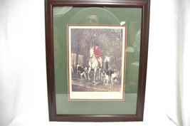 E. A. S. Douglas Framed Print “Morning - Going To Cover” 16x20” Hunting ... - £39.92 GBP