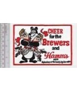 Beer Baseball Milwaukee Brewers &amp; Hamm&#39;s Beer Cheer for the Brewers Prom... - £7.91 GBP