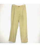 TOMMY BAHAMA Men&#39;s Khaki Beige Cotton/Blend Pleated Front Dress Pants Sz... - $24.16