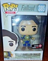 Funko POP! Games Fallout Vault Dweller Male #385 (Gamestop Exclusive) - £12.78 GBP