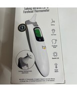 Healthsmart Talking Infrared Ear &amp; Forehead Thermometer Instant Scan Fev... - $16.69