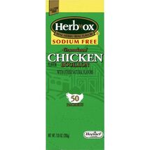 Herb-Ox Sodium Free Instant Broth Chicken Flavor 8 oz Packet 50 Ct + Rebate - $17.39