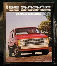 1985 Dodge Vans &amp; Wagons Brochure - $1.50