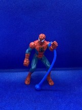 Spider-Man With Web Action Figure 3-1/2&quot; Marvel Hasbro 2012 Spiderman - £3.76 GBP