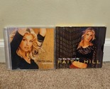 Lot of 2 Faith Hill CDs: Breathe, The Way You Love Me Box Slide Single - $8.54