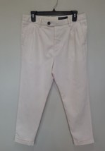 Allsaints Pants Men 30 Wool Blend Tallis Trouser Cropped Cuffed Pleated ... - $31.30
