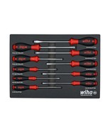 Wiha SoftFinish Cushion Grip Screwdriver Tray Set (10-Piece) - $2,013.55 MXN