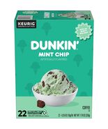 BestBy01/26 Dunkin’ Mint Chip Coffee K-Cup Pods 22 Count Dark Roast - $33.97 CAD