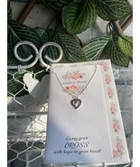 Christian cross symbol necklace With Blessing Card envelope For Women Gi... - £13.03 GBP