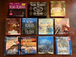 Nora Roberts CD Audiobook Lot of 11 (70 Discs) - £34.04 GBP