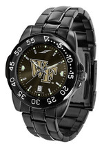 Wake Forest Demon Decons Men Fantom Anochrome Watch and Wallet - £72.14 GBP